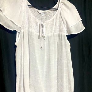 Large white shirt